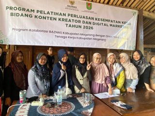 Perluas Kesempatan Kerja, BAZNAS dan Disperinnaker Kab Magelang Dorong Warga Kuasai Skill Digital