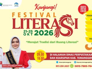 FESTIVAL LITERASI TEMANGGUNG 2026: MERAJUT TRADISI DALAM RUANG LITERASI, HADIRKAN RAGAM KEGIATAN EDUKATIF DAN KREATIF